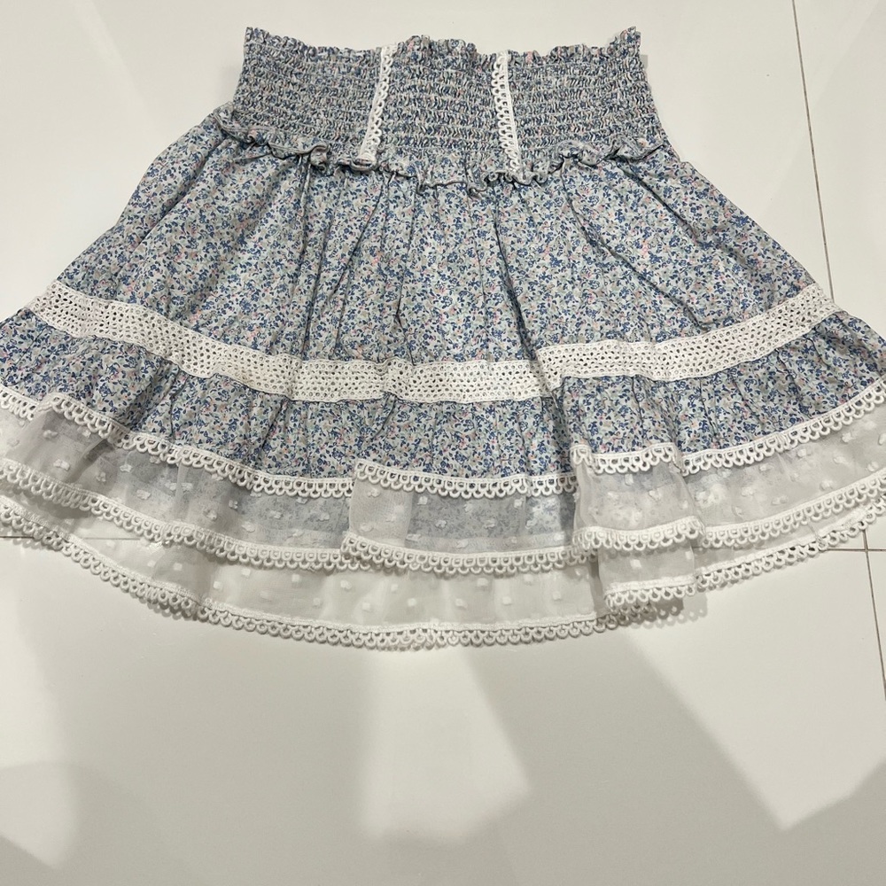 Katie J NYC floral skirt